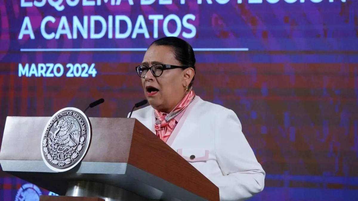 Foto: Especial | Durante la conferencia mañanera, Rosa Icela Rodríguez presumió un descenso en el índice de feminicidios en el país.