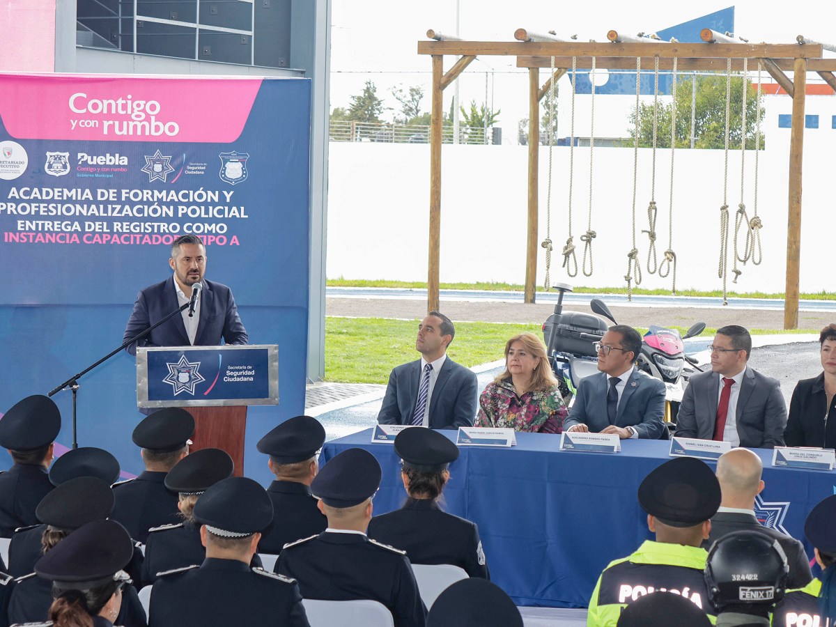 En un hito significativo para la seguridad pública en Puebla, la Academia de Formación y Profesionalización de la Secretaría de Seguridad Ciudadana (SSC) ha sido reconocida con el registro como instancia capacitadora tipo “A”