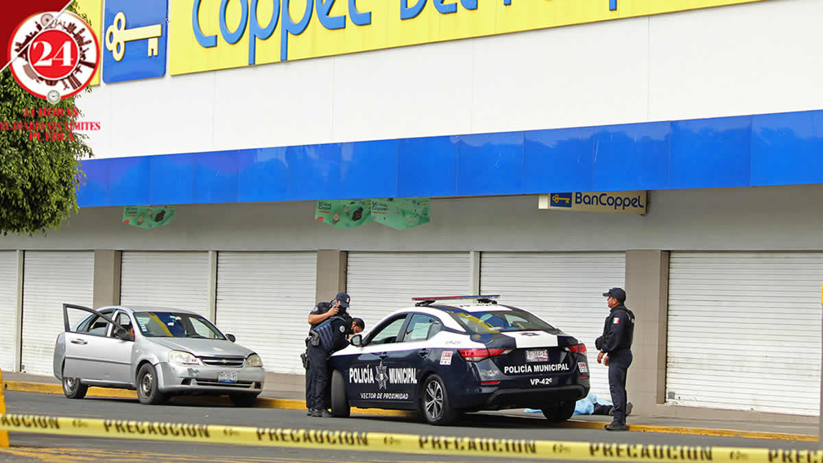 Encuentran muerto a un hombre atrás de Coppel Del Parque
