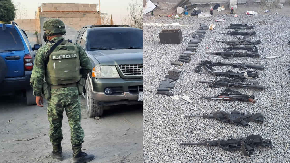 Capturan comando armado con granadas, AR-15 y AK-47 en Texmelucan