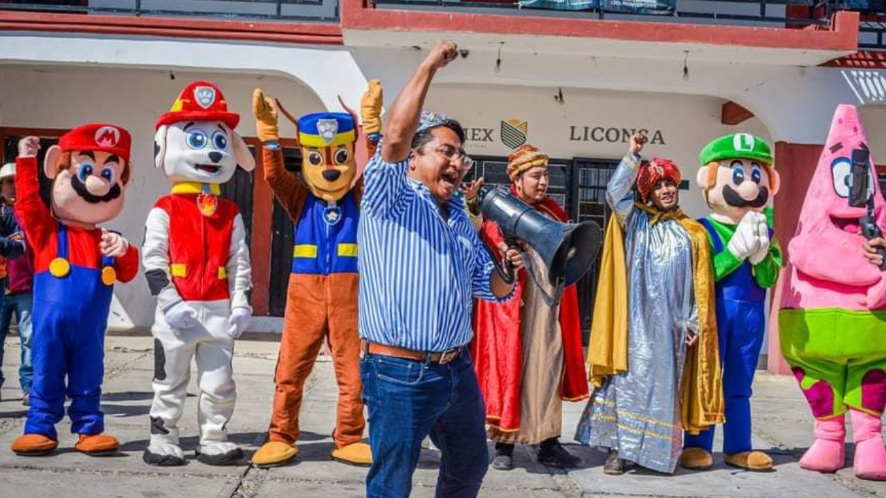 Carnaval Huejotzingo ilustración Especial