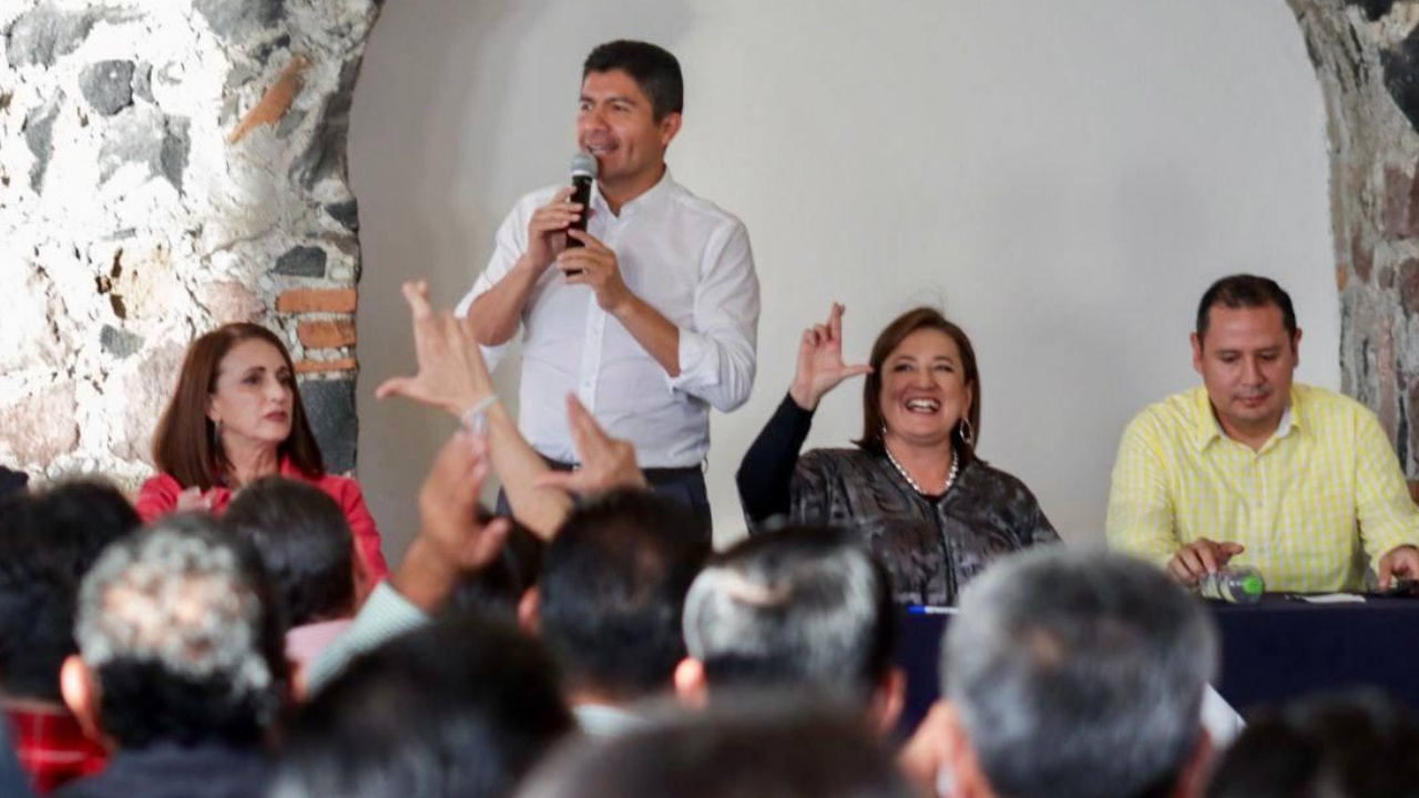 Eduardo Rivera y Xóchitl Gálvez