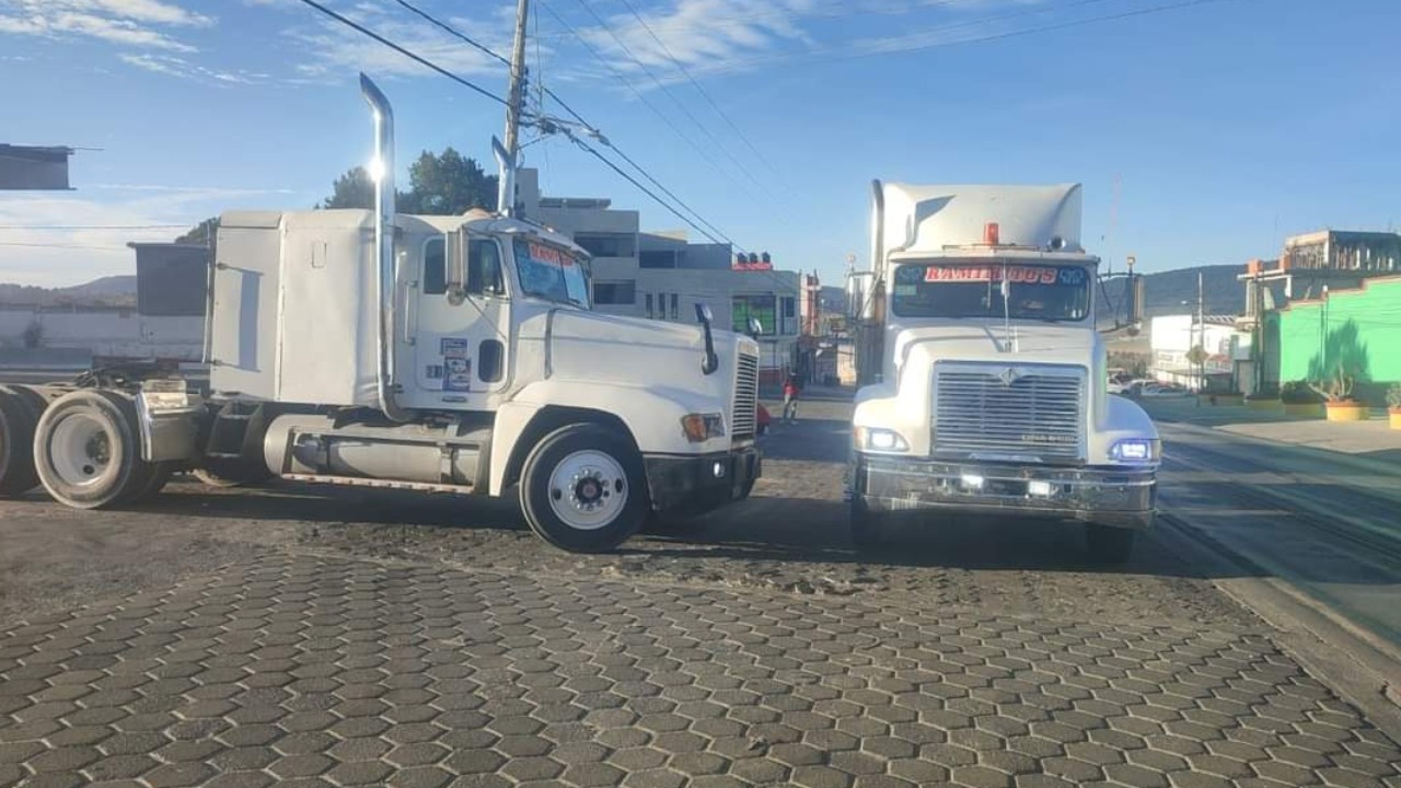 Bloqueos camioneros AMOTAC