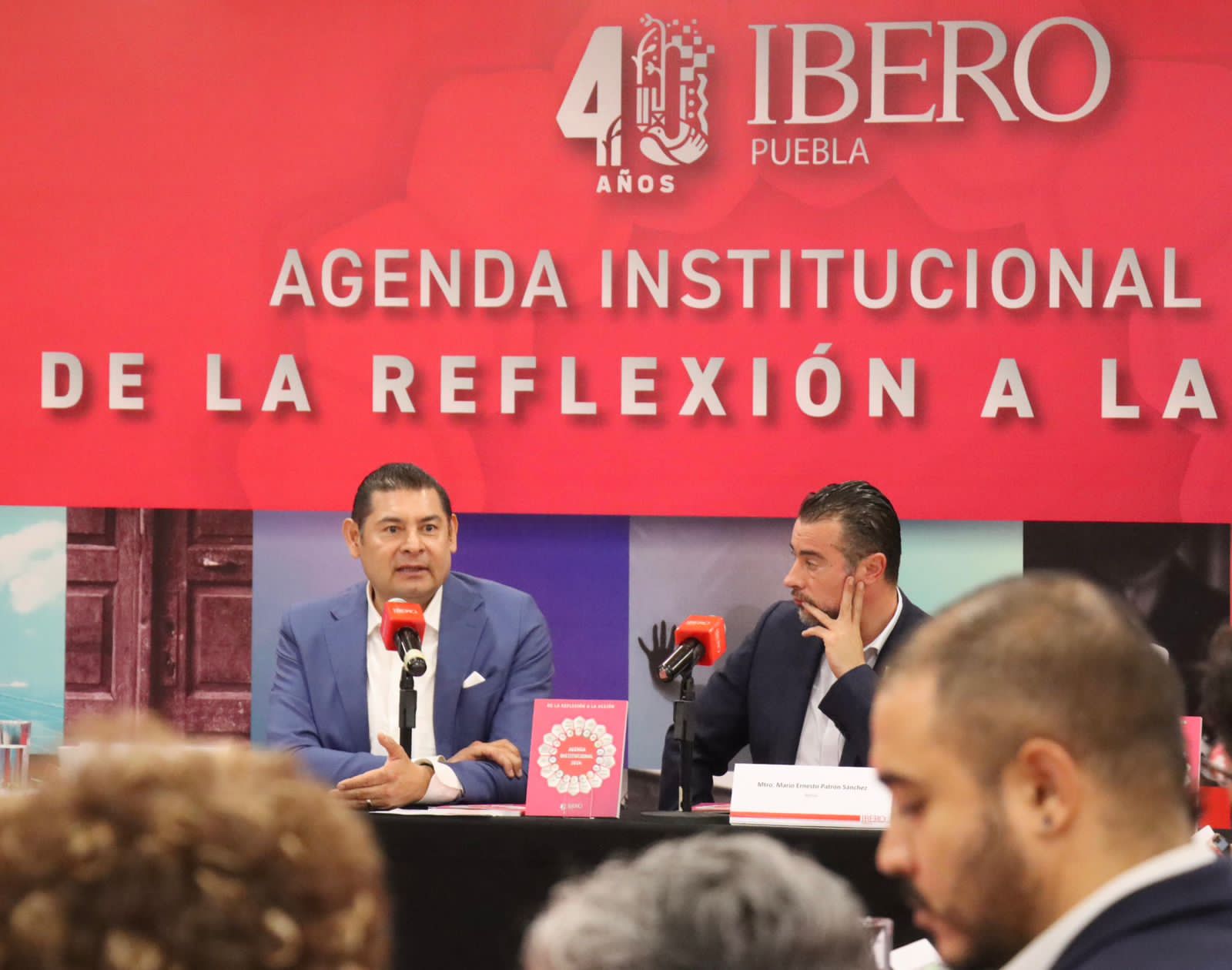 Armenta en la Ibero Puebla