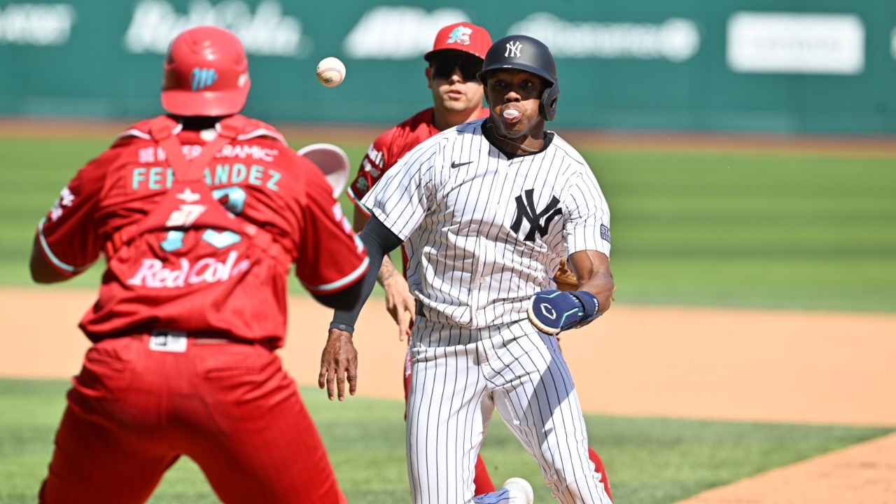 Los diablos rojos se impusieron a los Yankees desde la cuarta entrada