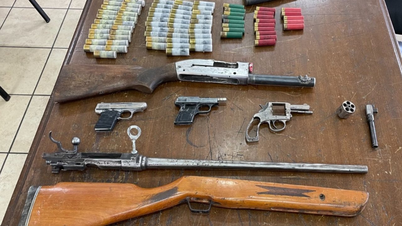 Armas decomisadas /Puebla