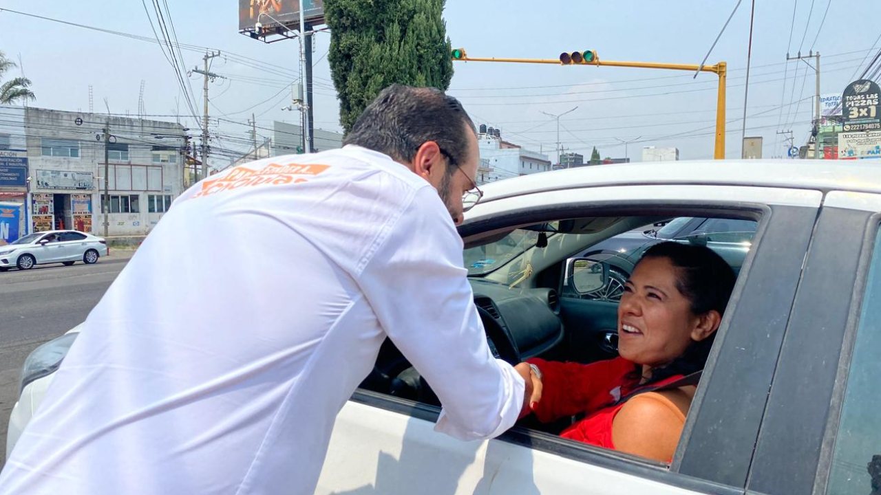 Ramón Fernández ha recorrido casi 400 kilómetros de territorio cholulteca