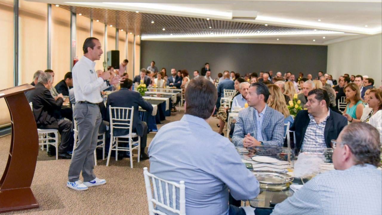 Los miembros de la Comunidad Libanesa reconocieron en Mario Riestra, un perfil congruente, que sostiene con hechos las palabras