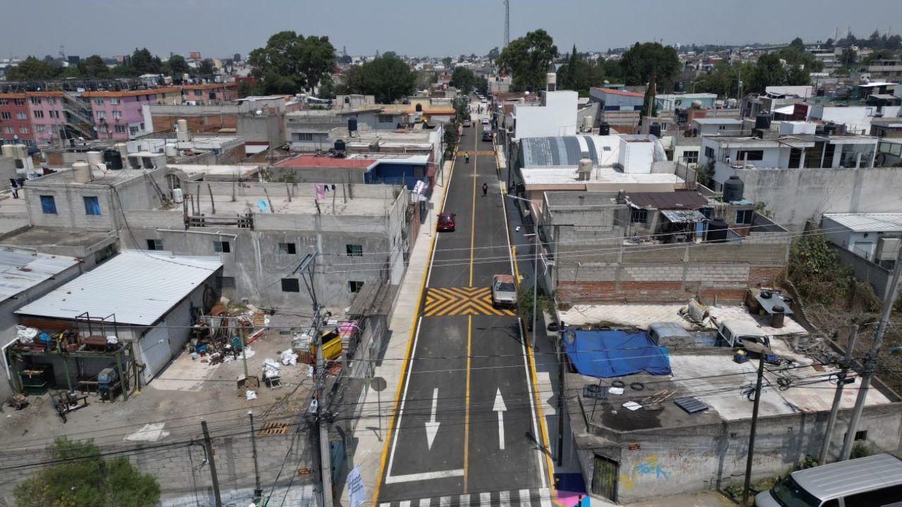 Vialidad colonia Naciones Unidas, Puebla