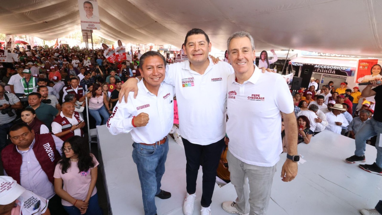 El candidato aseguró que las juntas auxiliares tienen la capacidad para ser autosuficientes y organizar sus propios presupuestos. | Foto: Especial