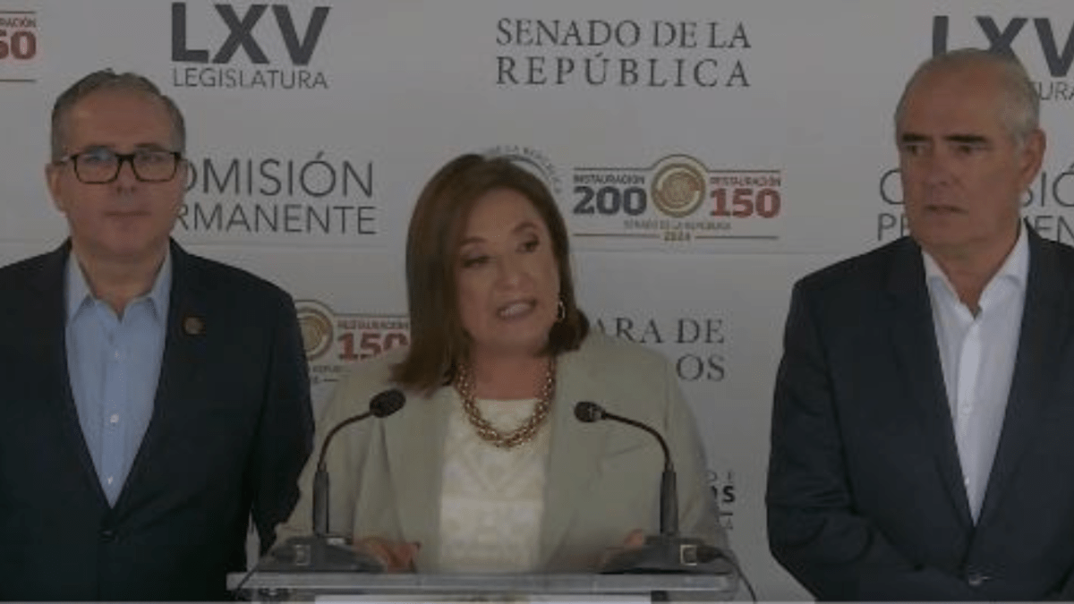 Foto: Captura @XochitlGalvez.