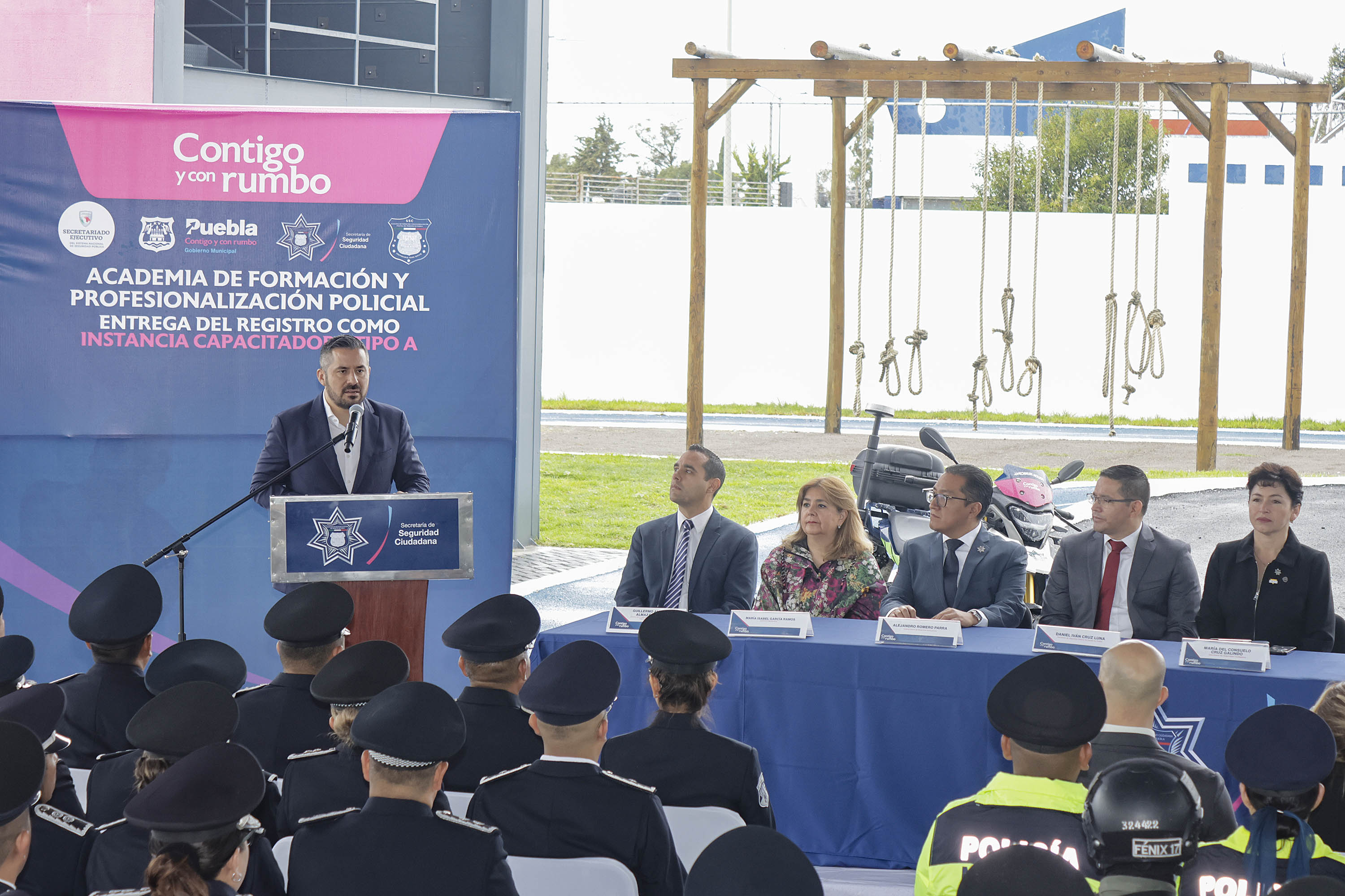 En un hito significativo para la seguridad pública en Puebla, la Academia de Formación y Profesionalización de la Secretaría de Seguridad Ciudadana (SSC) ha sido reconocida con el registro como instancia capacitadora tipo “A”