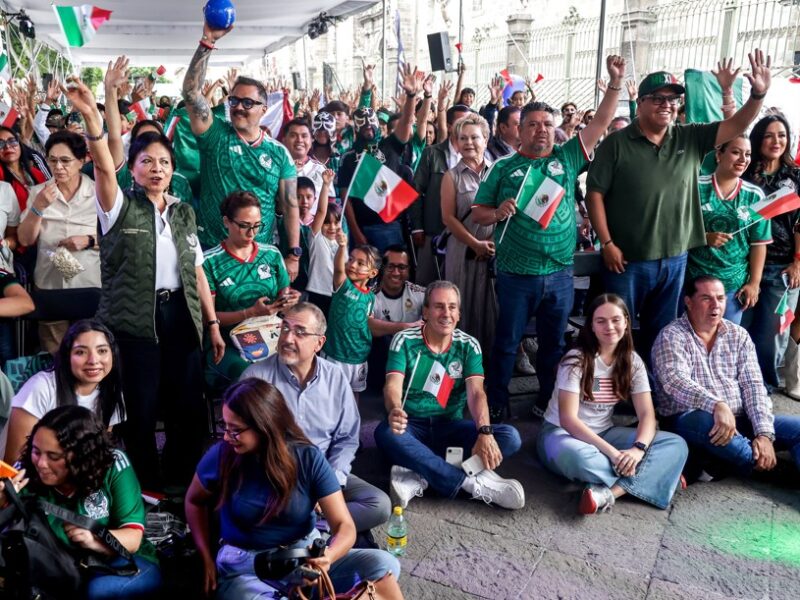 Puebla vive una fiesta mundialista con el triunfo de México