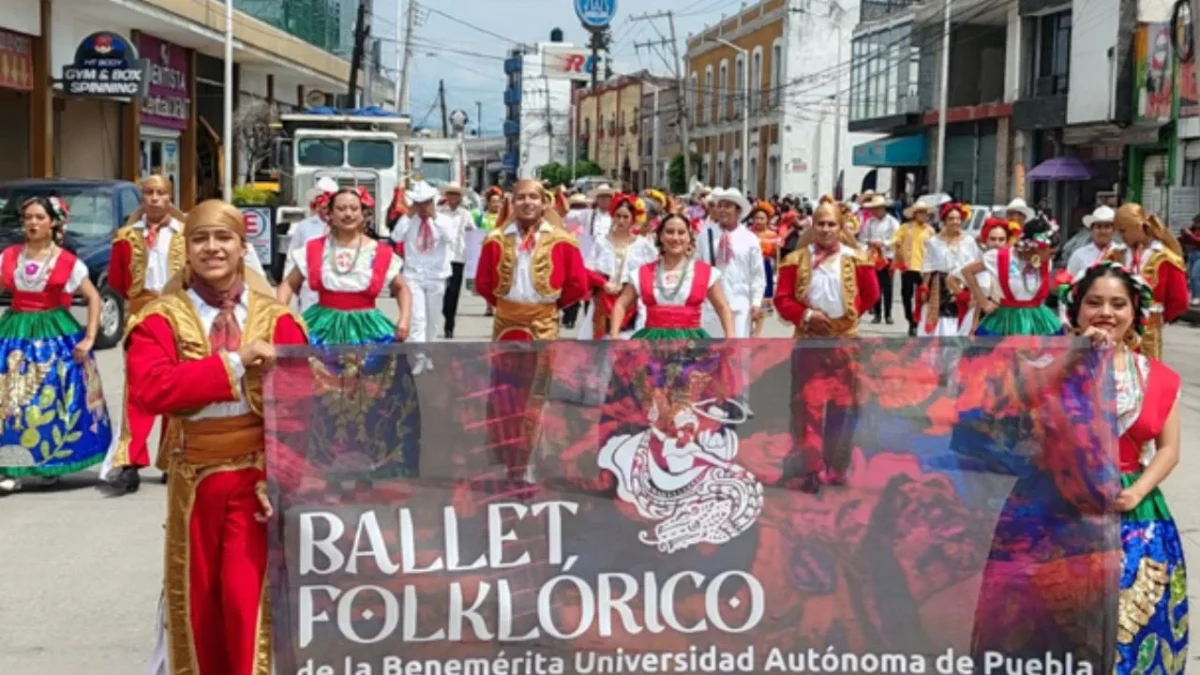 Destaca Ballet Folklórico BUAP en Muestra de Danza Orgullo Halcón