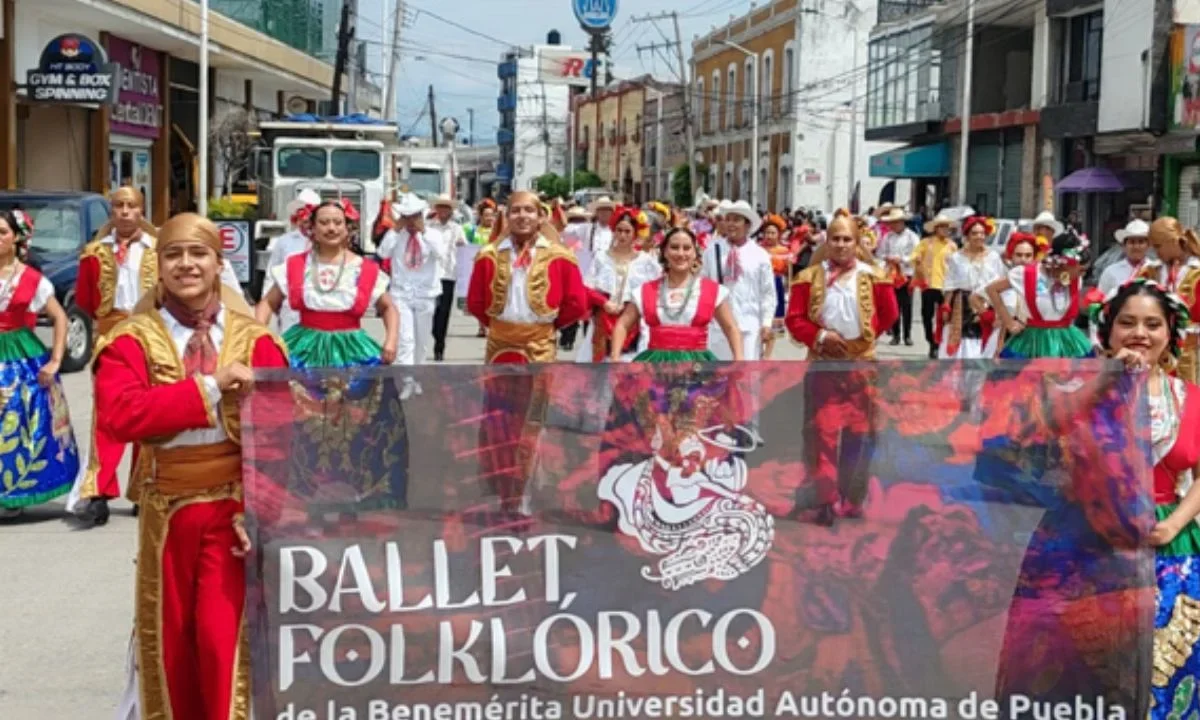 Destaca Ballet Folklórico BUAP en Muestra de Danza Orgullo Halcón