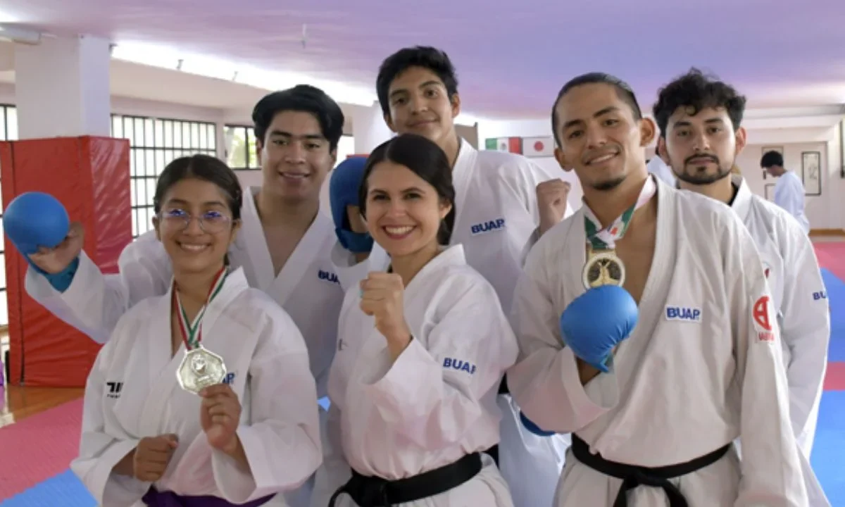 Destaca selectivo BUAP en Campeonato Nacional de Karate