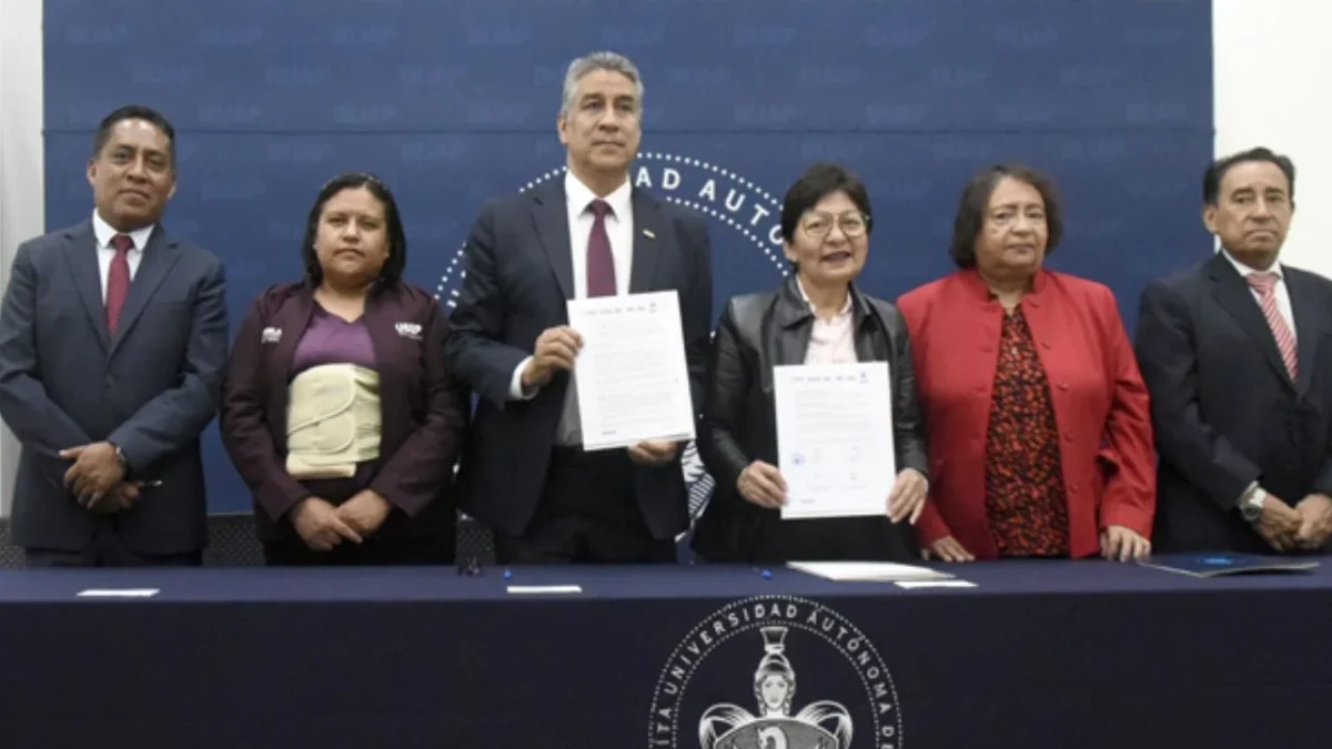 Signan convenio de colaboración BUAP y la USEP