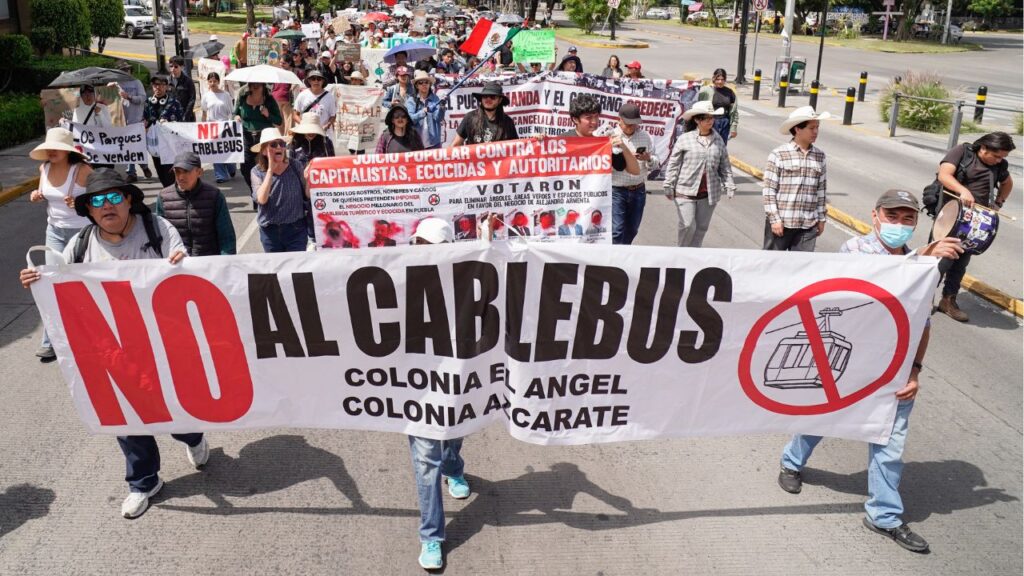 Detienen a opositor al Cablebús por violencia familiar
