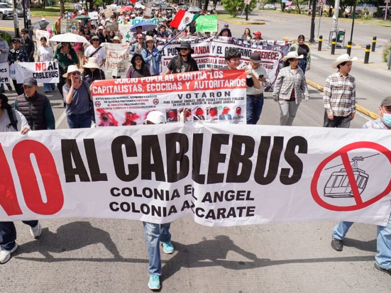 Detienen a opositor al Cablebús por violencia familiar