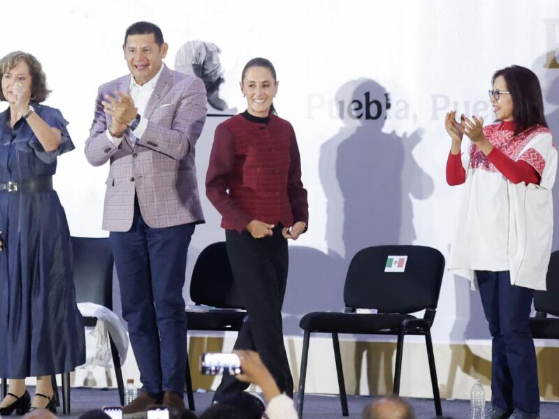 Sheinbaum anuncia más obras y apoyos para Puebla