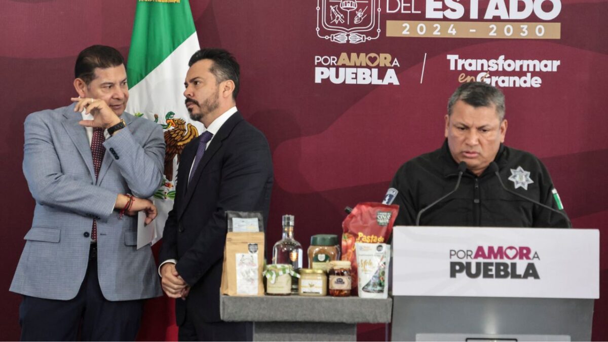 El titular de la Secretaría de Seguridad Pública (SSP), vicealmirante Francisco Sánchez González, informó de los resultados en Puebla.